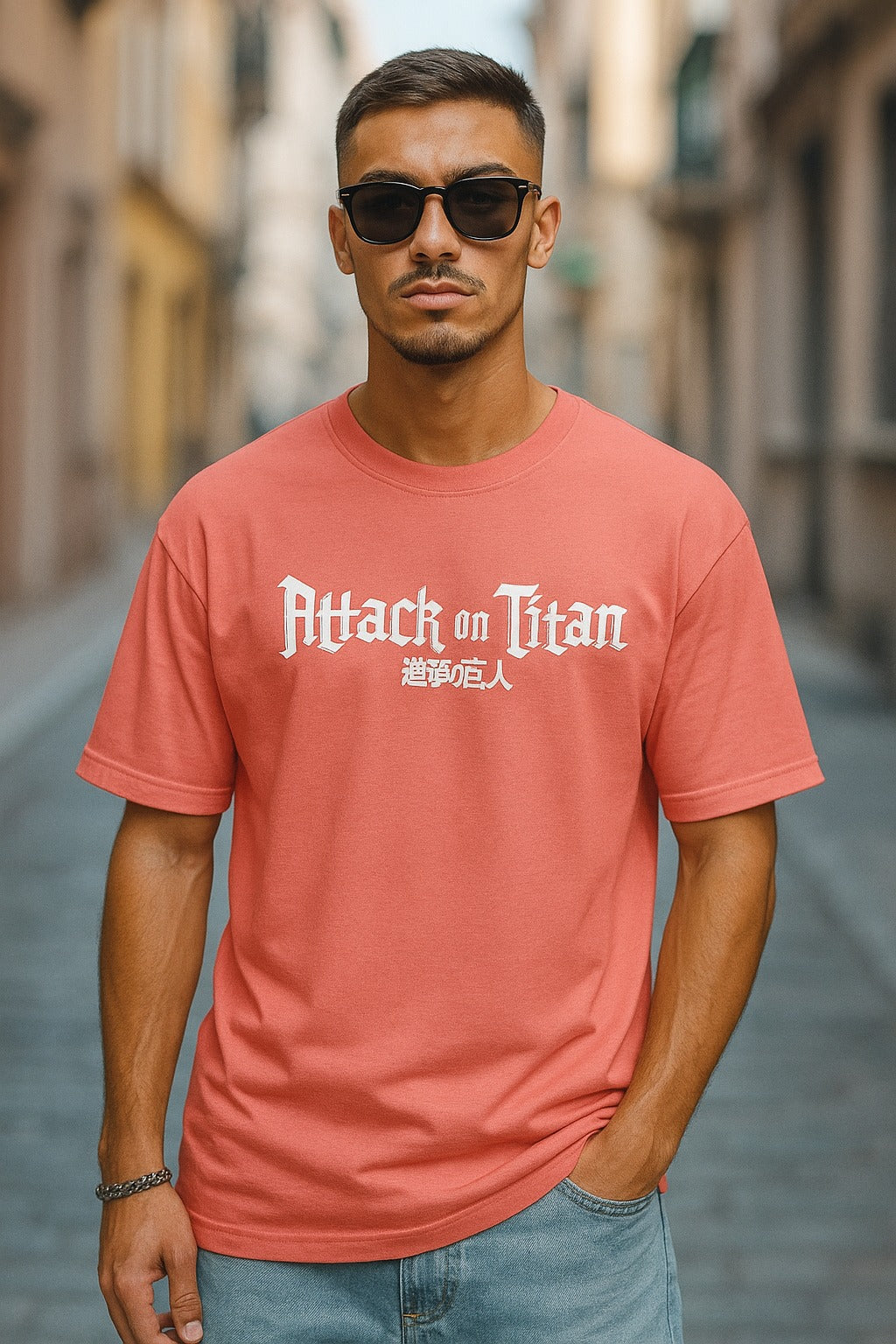 Attack on titan oversized t shirt